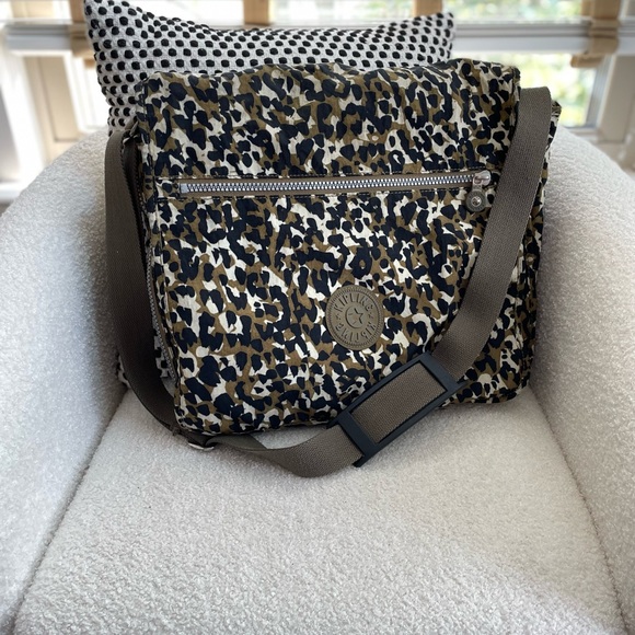 Kipling Bags Kipling Animal Leopard Print Messenger Computer Bag